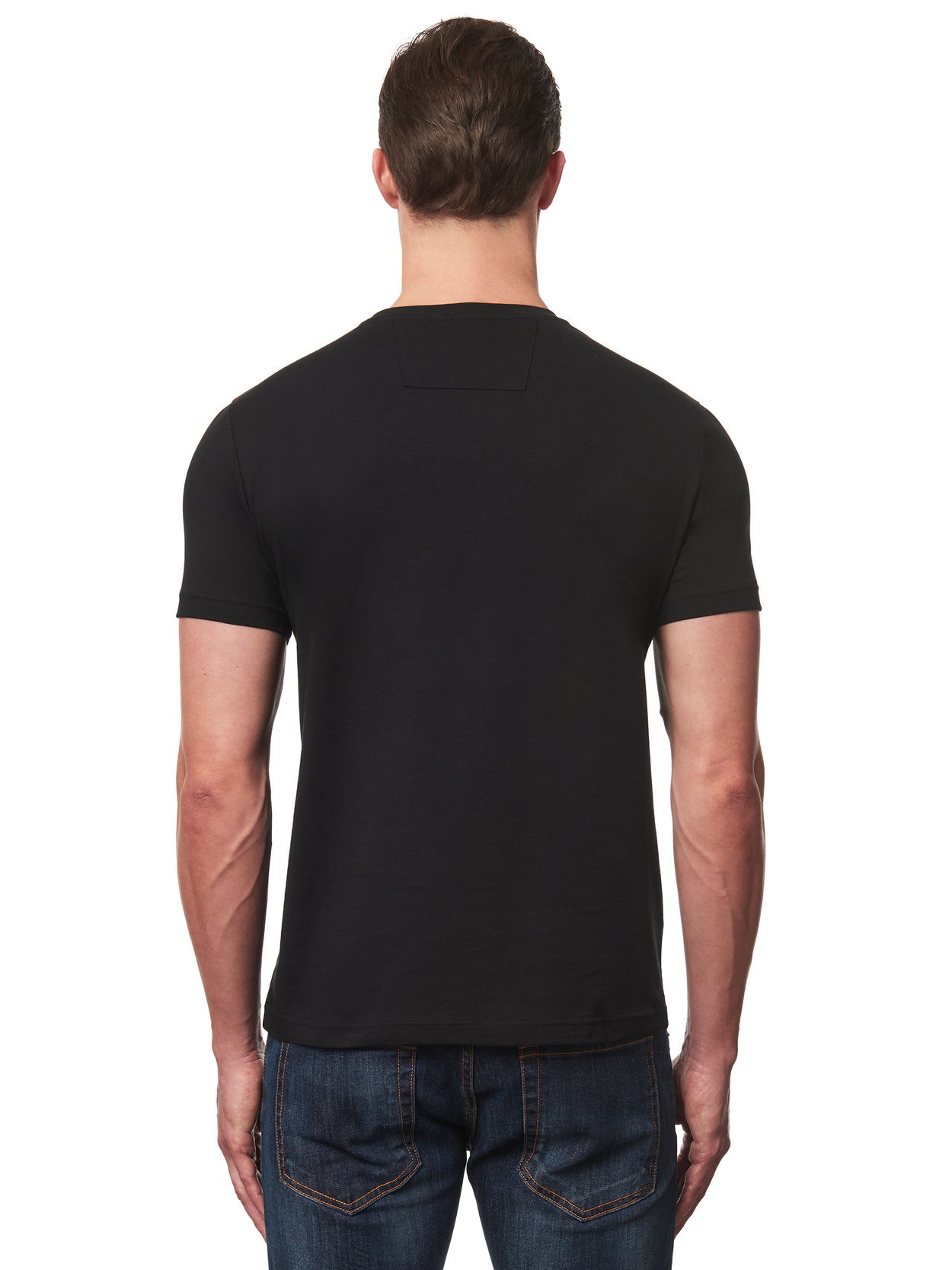 AUTOMOBILI LAMBORGHINI ICONIC SCRIPT LOGO T-SHIRT - Lamborghini Store