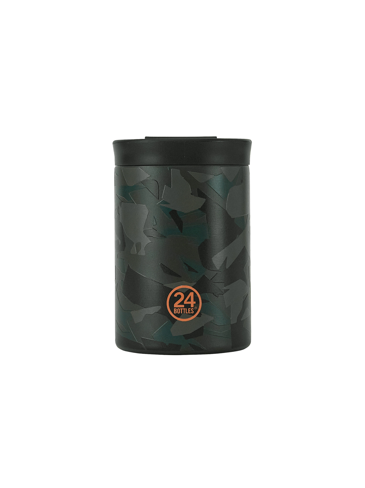 24 BOTTLES X AUTOMOBILI LAMBORGHINI - STERRATO COLLECTION TUMBLER - ARMY GREEN - Lamborghini Store