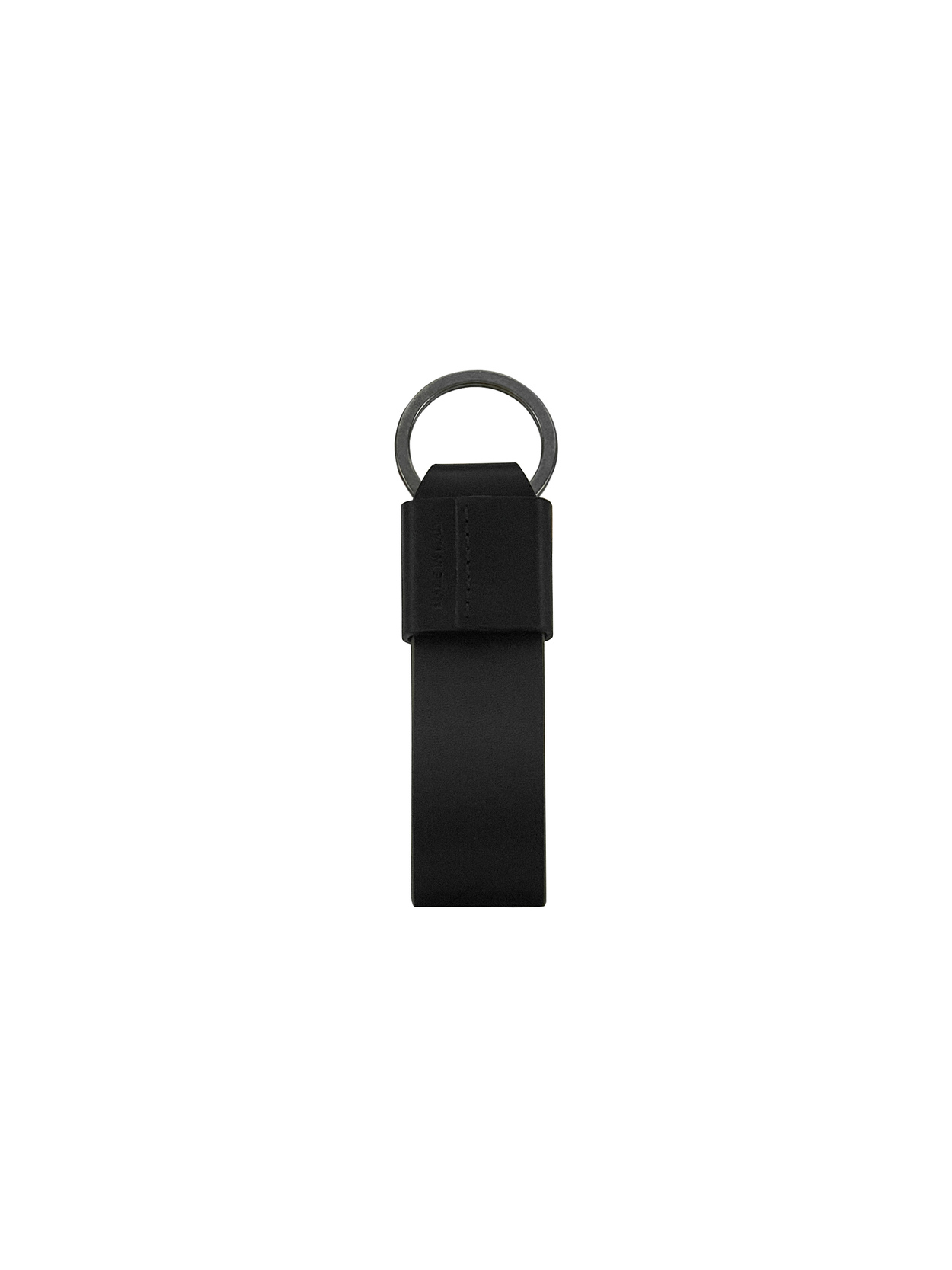 LEATHER KEYRING WITH CONTRASTING TRIM, ARMY GREEN - Lamborghini Store