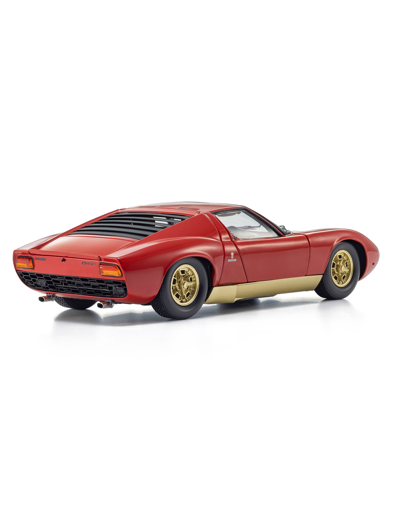 Lamborghini Miura P 400 1/18 rouge/or - Lamborghini Store