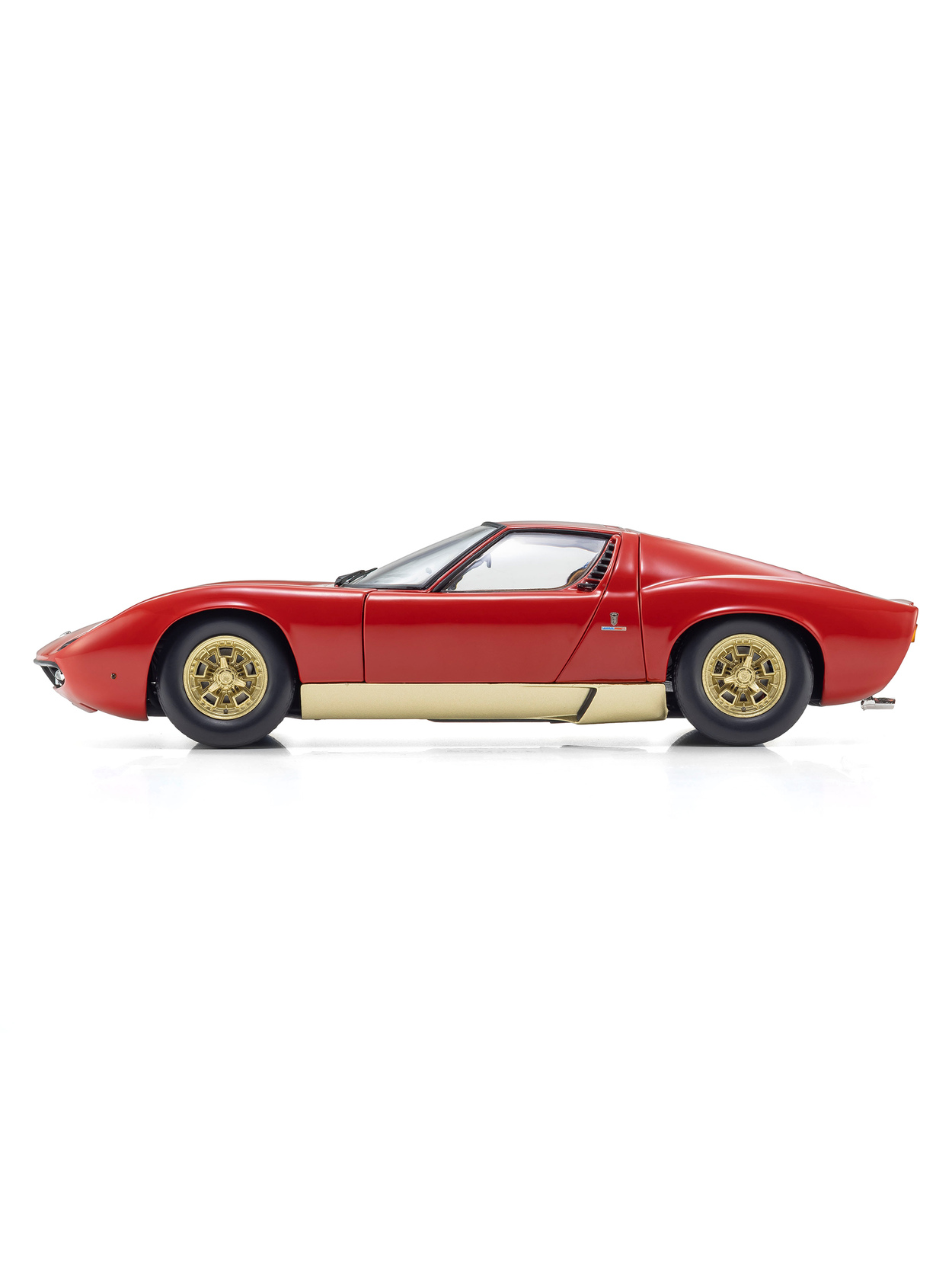 Lamborghini Miura P 400 1/18 rouge/or - Lamborghini Store