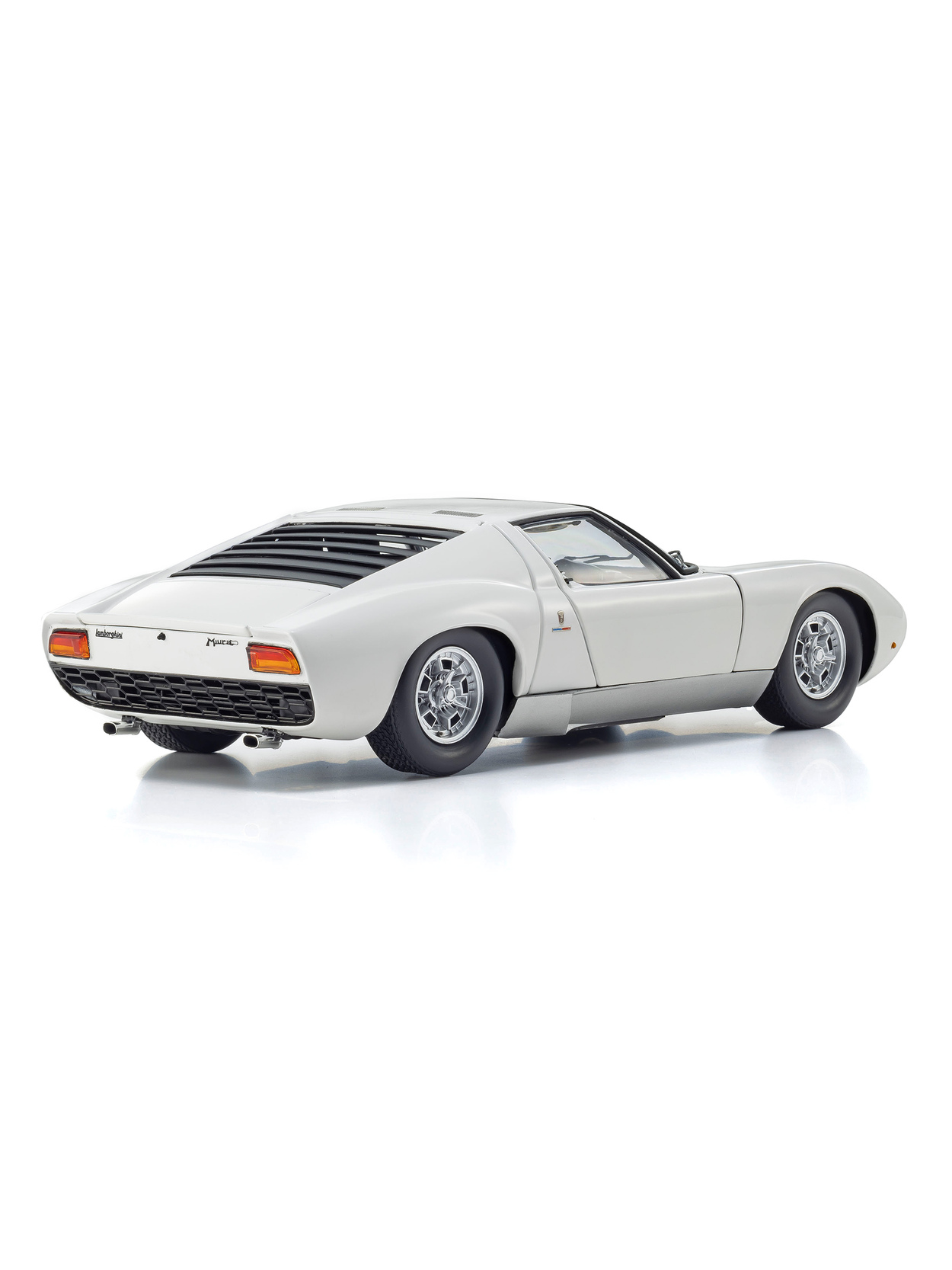 Lamborghini Miura P 400 1/18 blanc/argent - Lamborghini Store