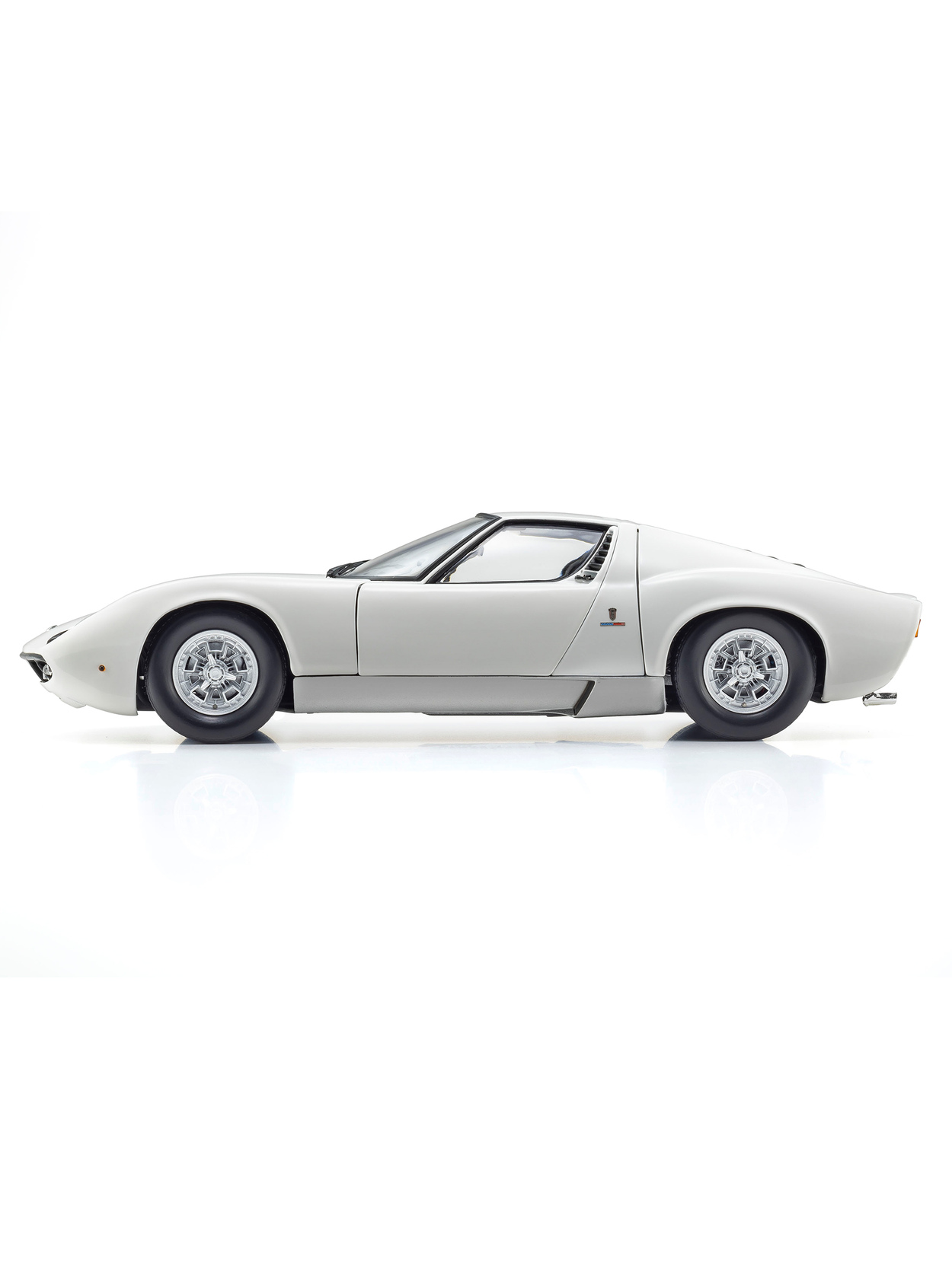 Lamborghini Miura P 400 1/18 blanc/argent - Lamborghini Store