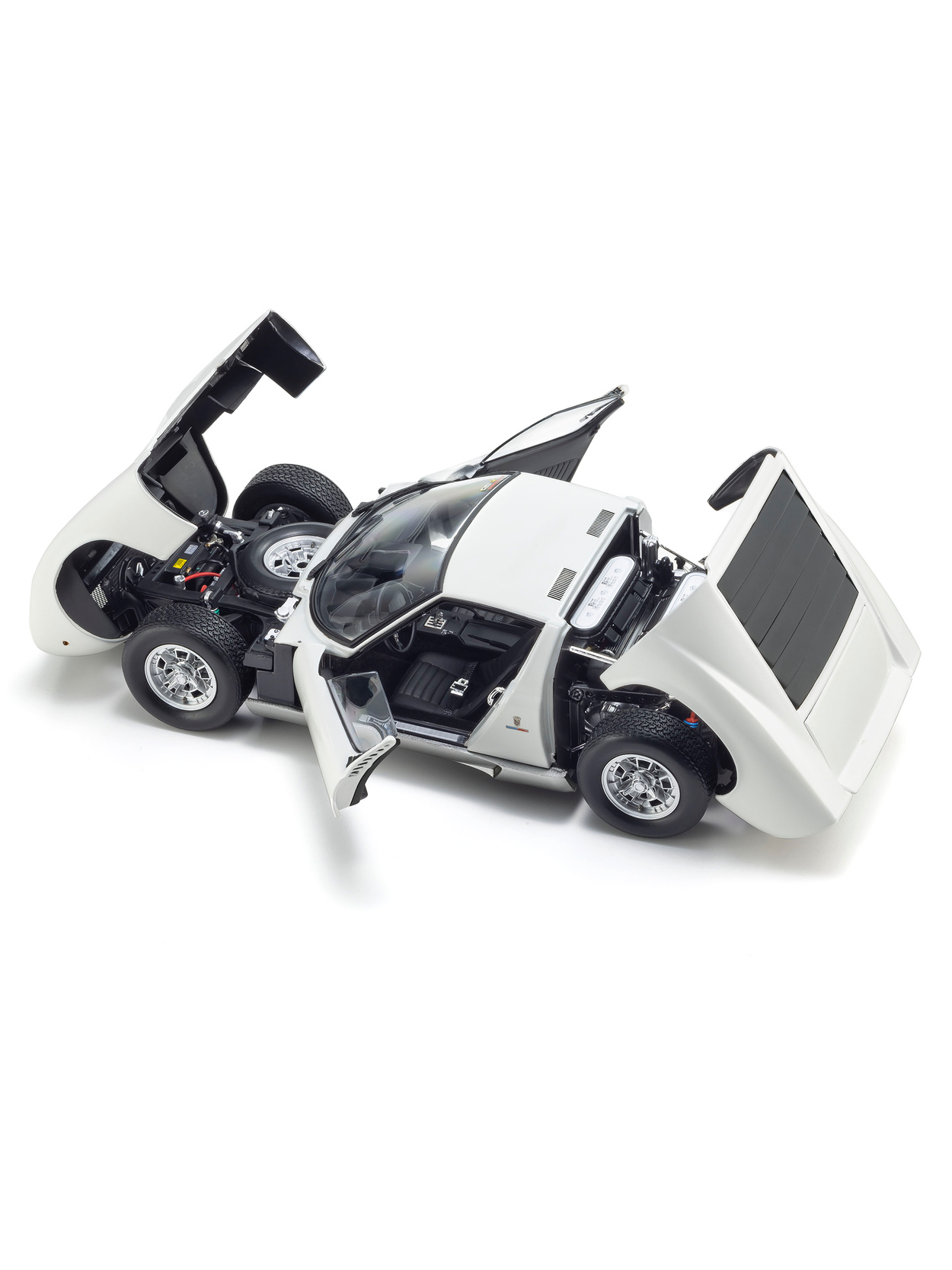 Lamborghini Miura P 400 1/18 blanc/argent - Lamborghini Store