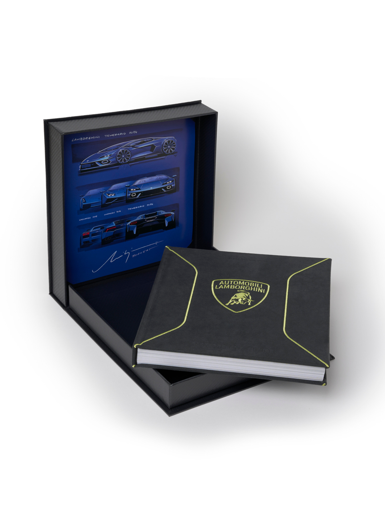 LAMBORGHINI. PAST. PRESENT. FUTURE. AN EXCLUSIVE EDITION WITH A BOX - Lamborghini Store