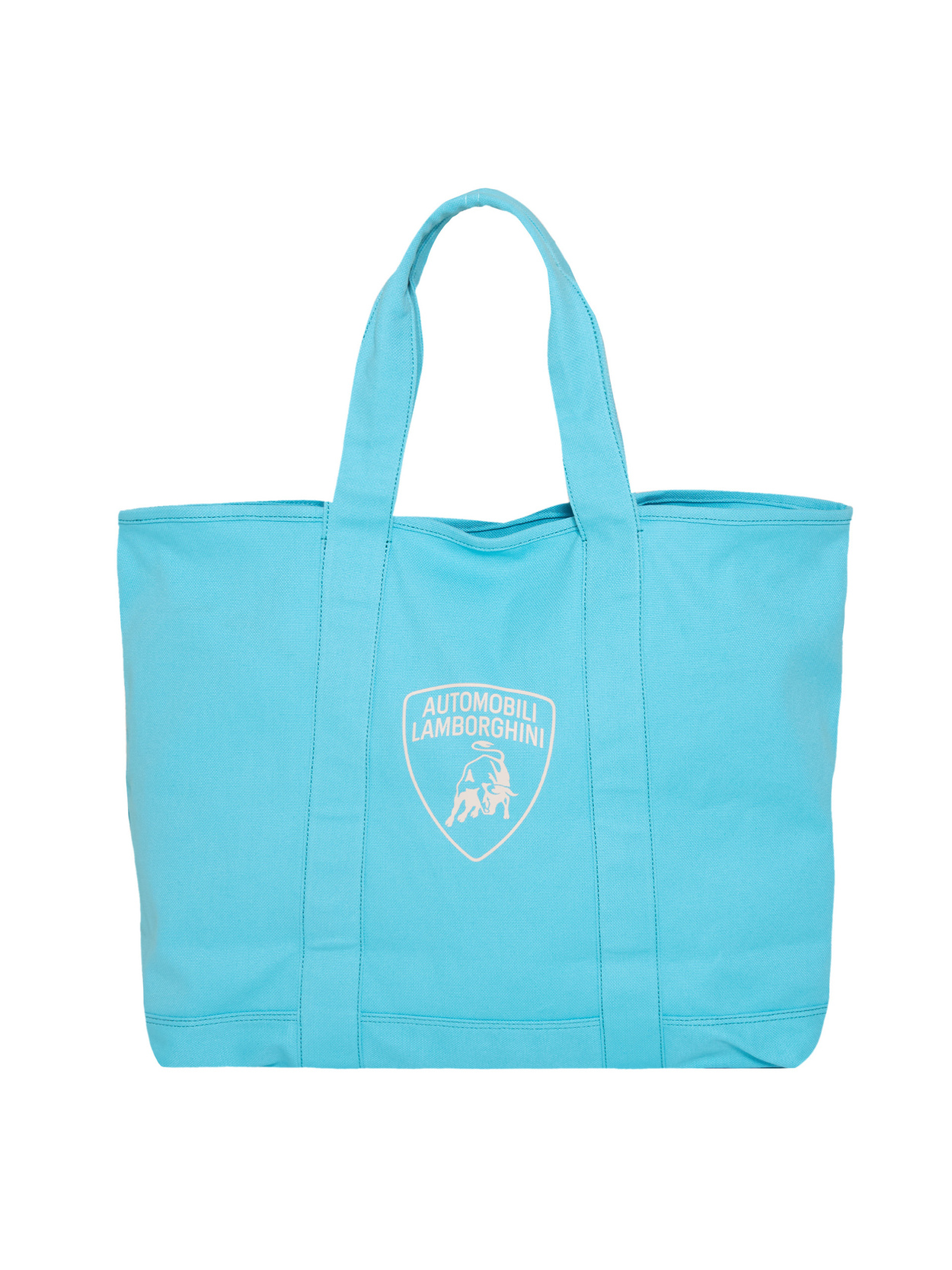 Borsa mare in tela Synth Blue Automobili Lamborghini - Lamborghini Store
