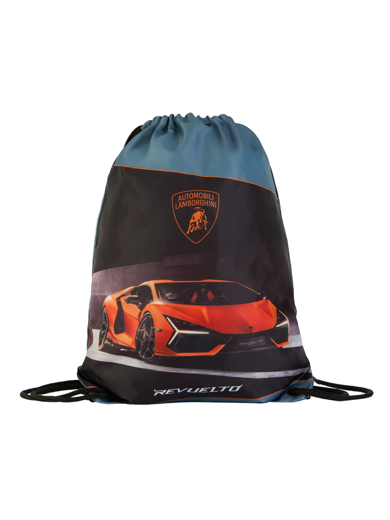 SCHOOL GYM BAG WITH REVUELTO GRAPHIC - Lamborghini Store