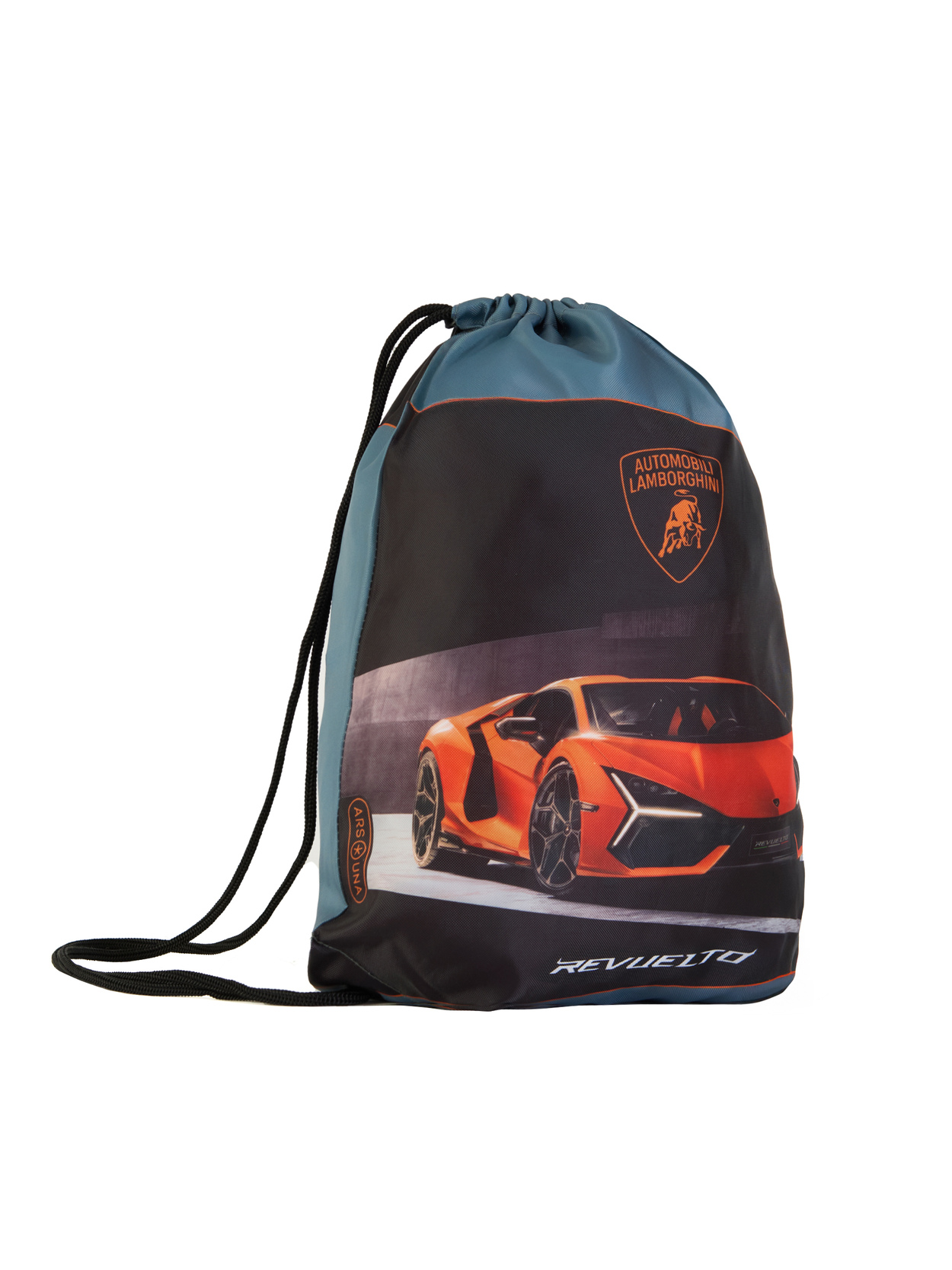 SCHOOL GYM BAG WITH REVUELTO GRAPHIC - Lamborghini Store