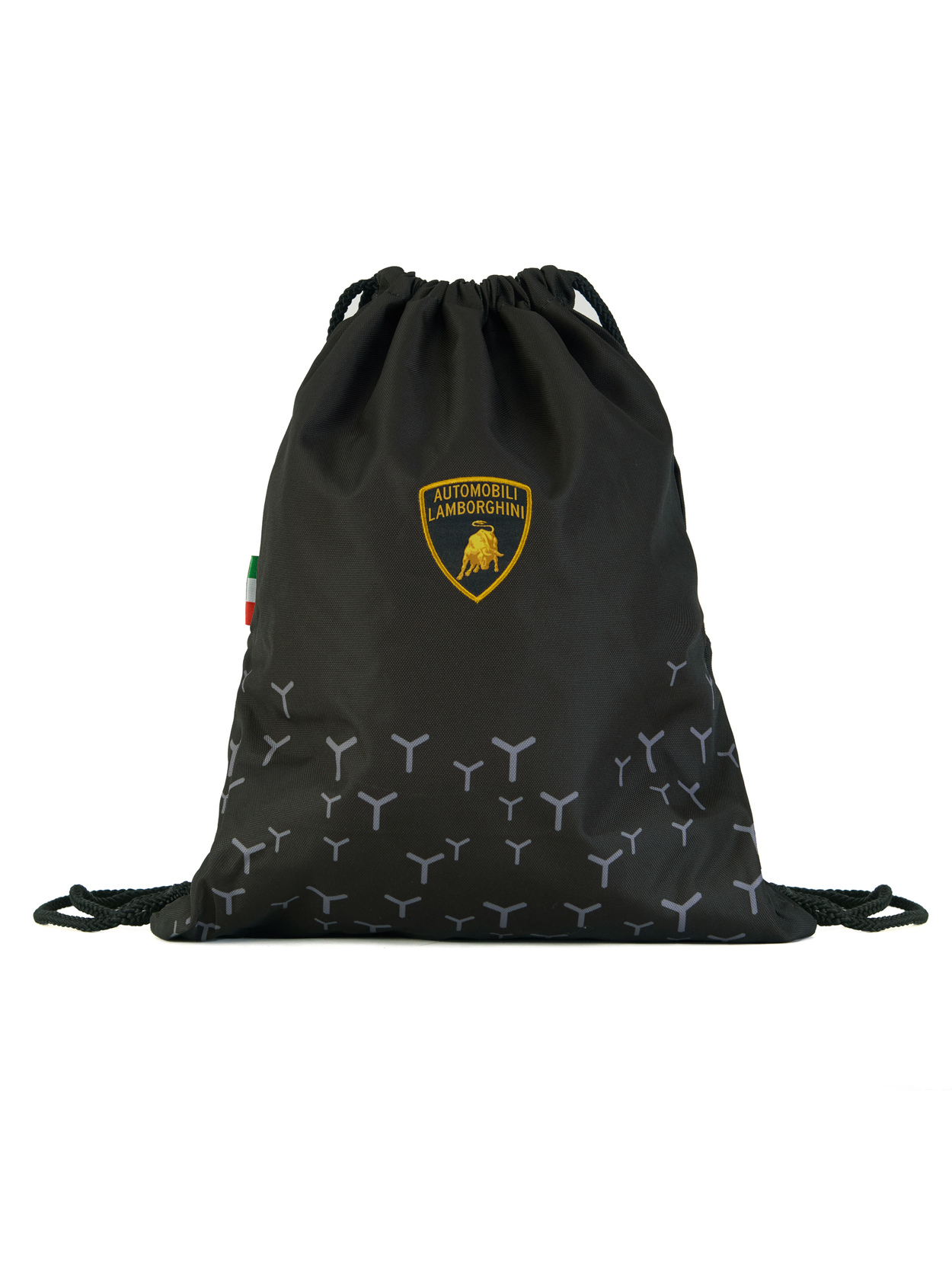 AUTOMOBILI LAMBORGHINI SHIELD LOGO SCHOOL GYM BAG - Lamborghini Store