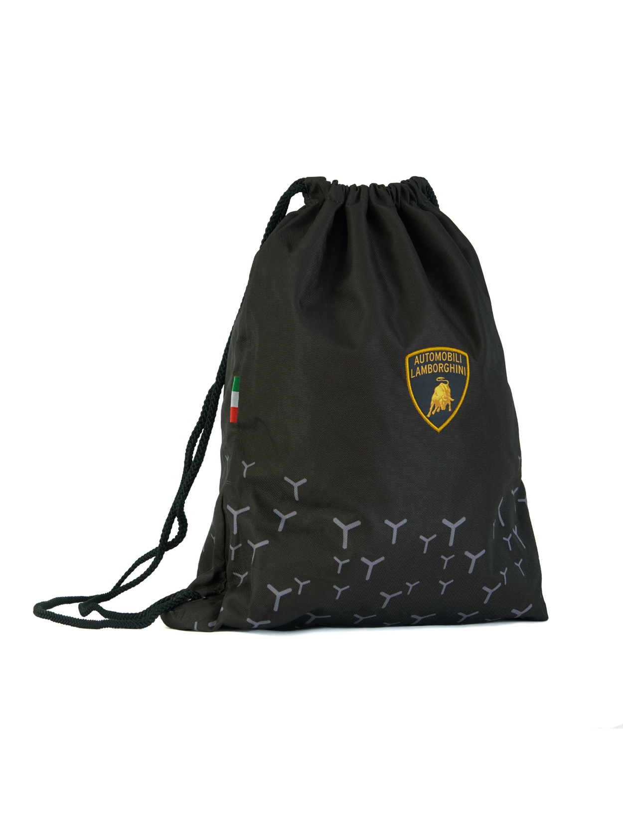 AUTOMOBILI LAMBORGHINI SHIELD LOGO SCHOOL GYM BAG - Lamborghini Store