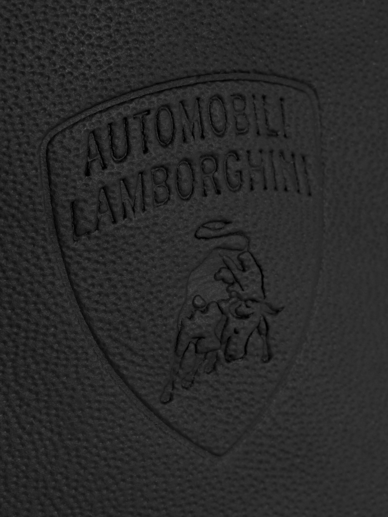 アップサイクルレザー クリップ付きカードケース - Lamborghini Store