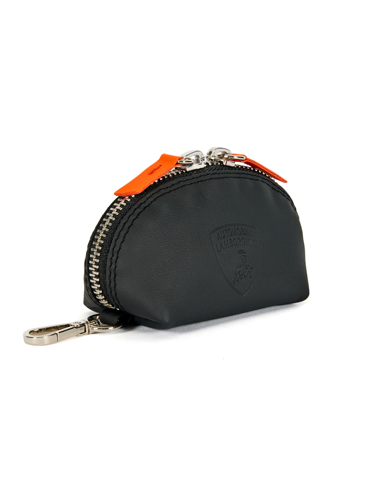 アップサイクルレザー クリップ付きコインケース - Lamborghini Store