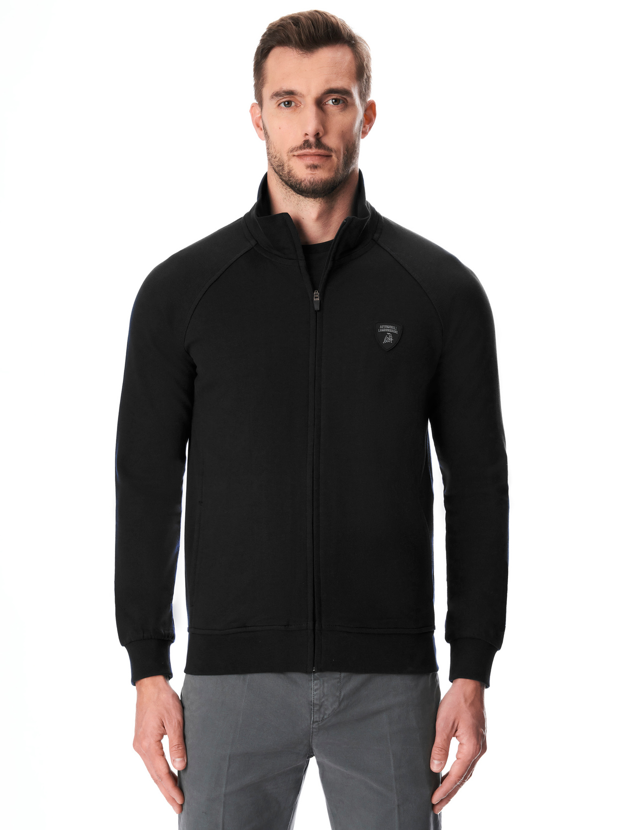 AUTOMOBILI LAMBORGHINI ICONIC FULL ZIP SWEATSHIRT - Lamborghini Store