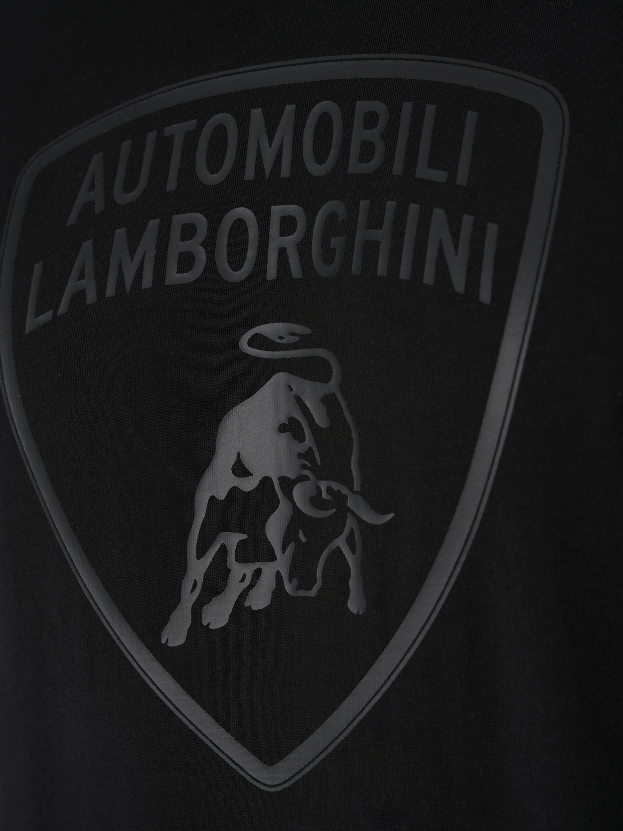 AUTOMOBILI LAMBORGHINI ICONIC BIG SHIELD クルーネック Tシャツ - Lamborghini Store