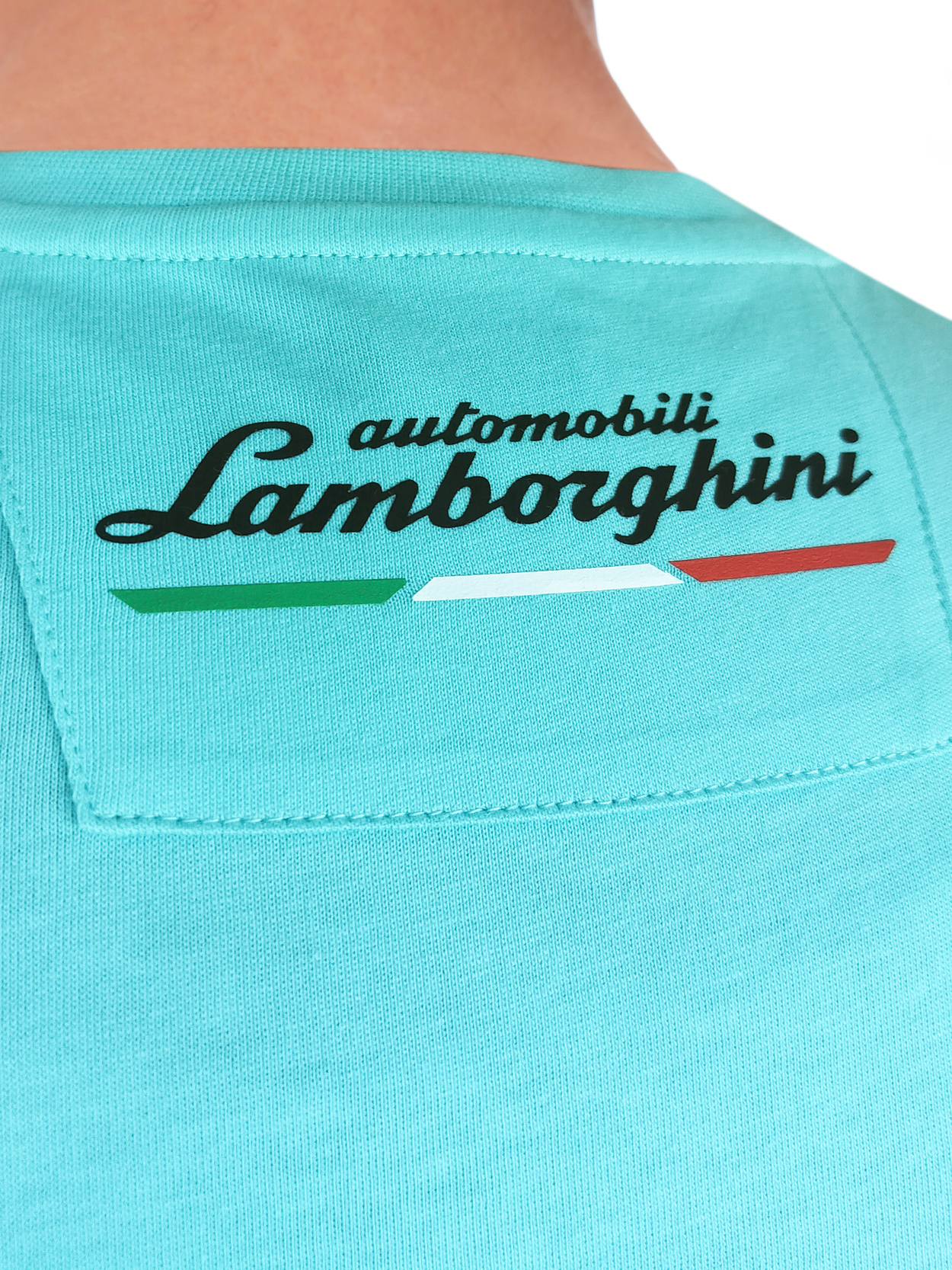 T-SHIRT CREW NECK AUTOMOBILI LAMBORGHINI ICONIC BIG SHIELD - Lamborghini Store
