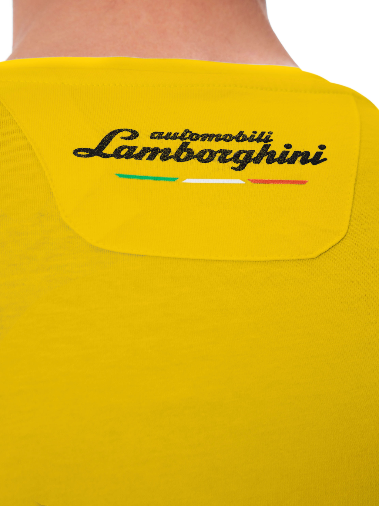 AUTOMOBILI LAMBORGHINI ICONIC BIG SHIELD CREW NECK T-SHIRT - Lamborghini Store