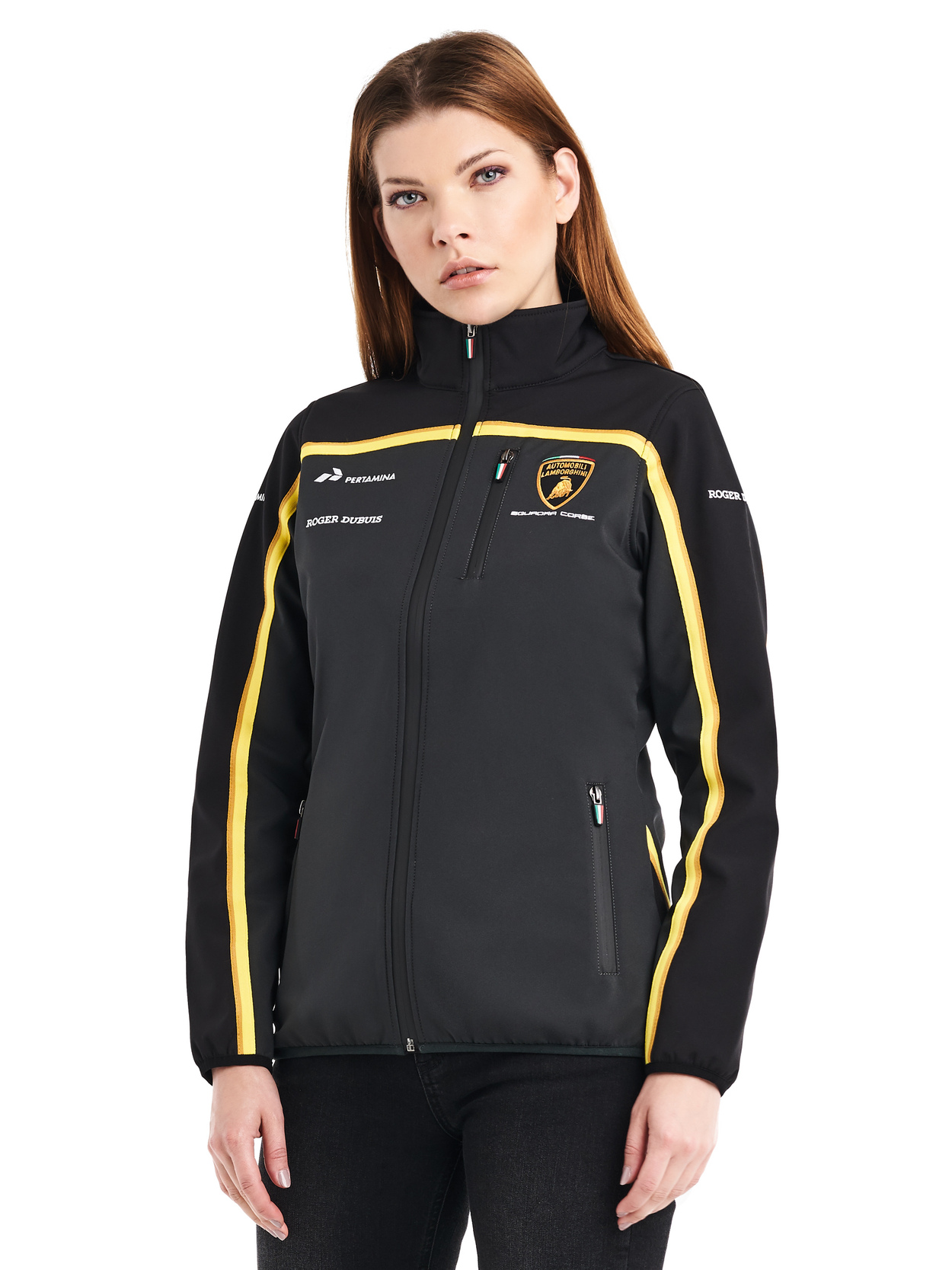 Lamborghini Squadra-Corse Gold-Edition Softshell Jacket - Lamborghini Store