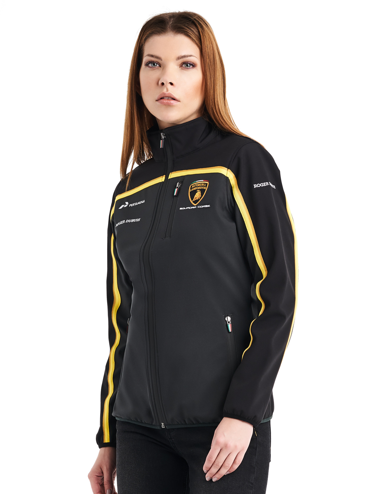 Lamborghini Squadra-Corse Gold-Edition Softshell Jacket - Lamborghini Store