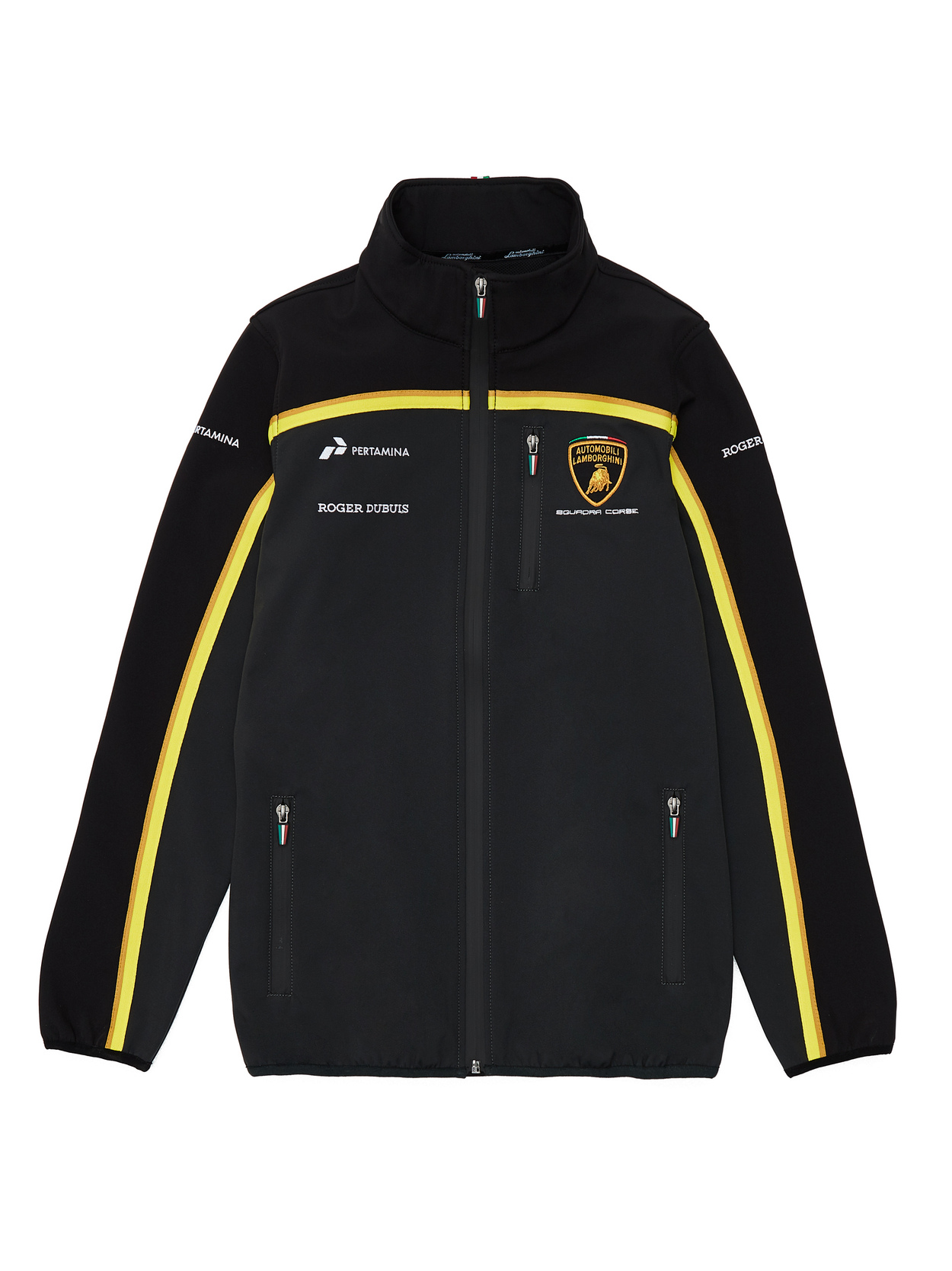 Lamborghini Squadra-Corse Gold-Edition Softshell Jacket - Lamborghini Store