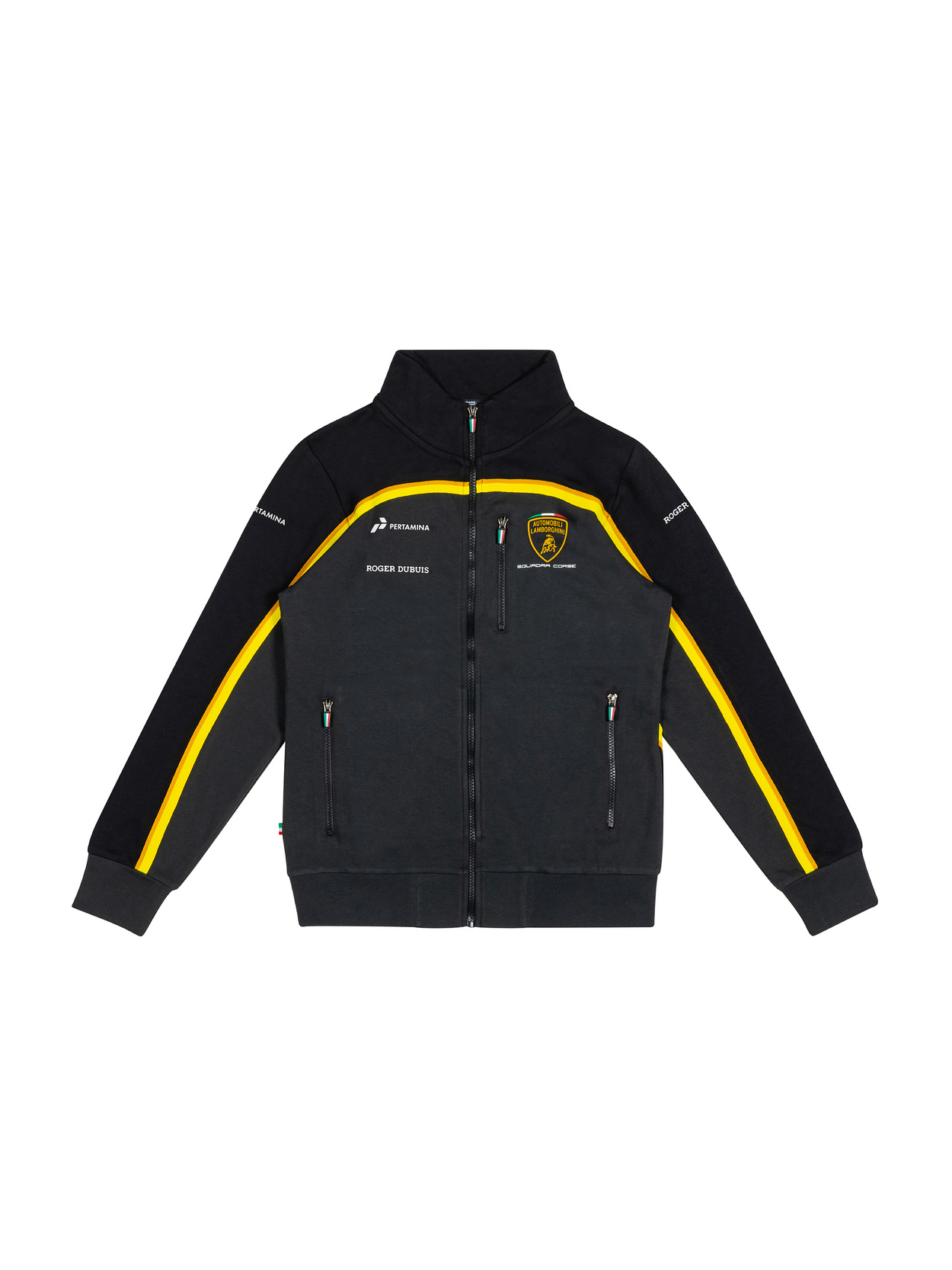 Lamborghini Squadra-Corse Gold-Edition Women's Zip-Up Sweatshirt - Lamborghini Store