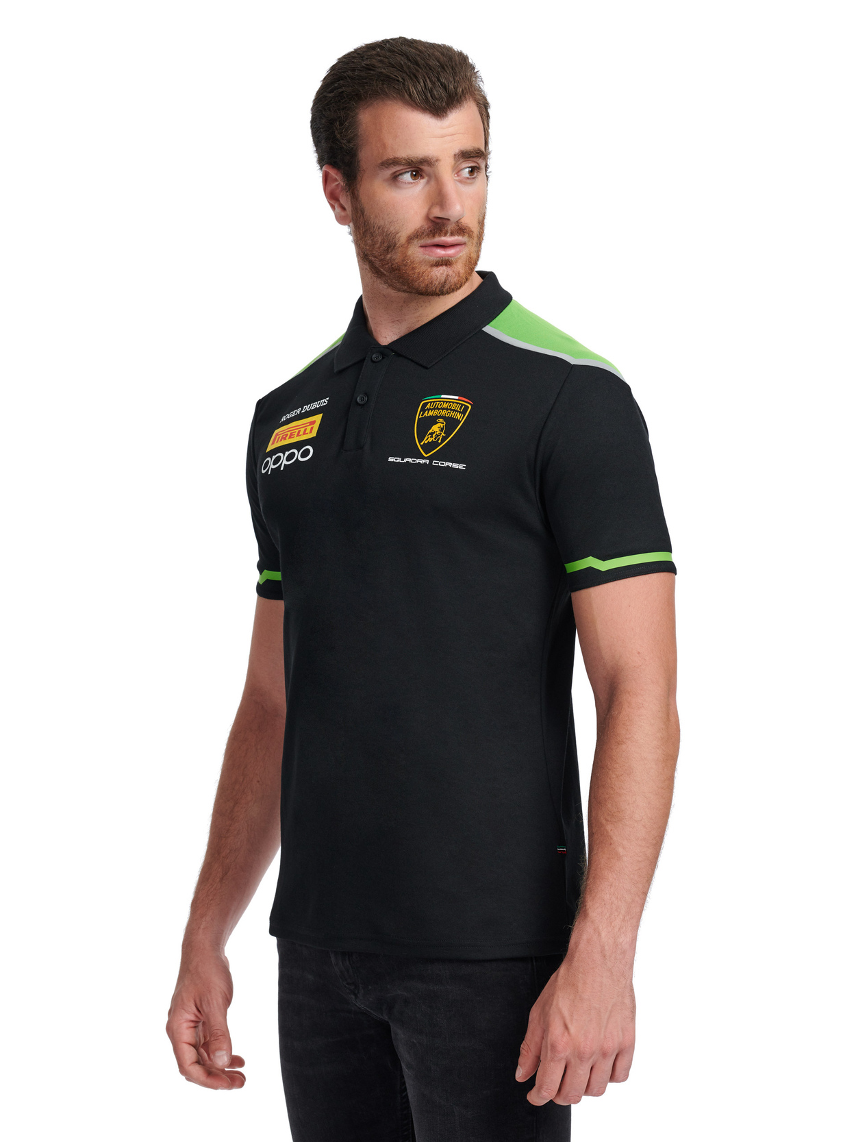 Automobili Lamborghini Squadra Corse Polo Shirt - Lamborghini Store