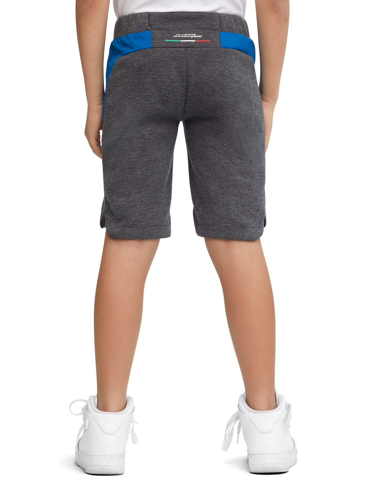 Shorts with Contrast Inserts|65% cotton, 35% polyester| - Lamborghini Store