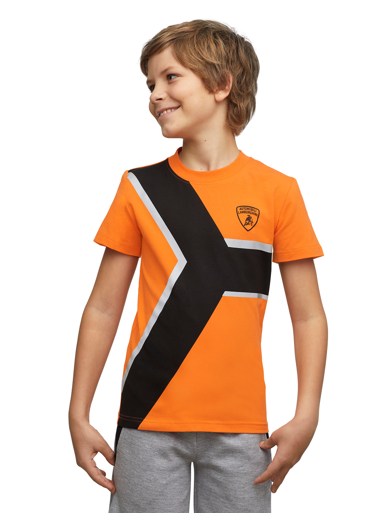 T-SHIRT GARÇON AVEC IMPRIMÉ « Y » - Lamborghini Store