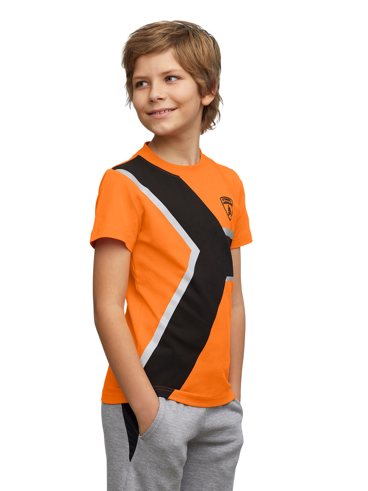 T-SHIRT GARÇON AVEC IMPRIMÉ « Y » - Lamborghini Store