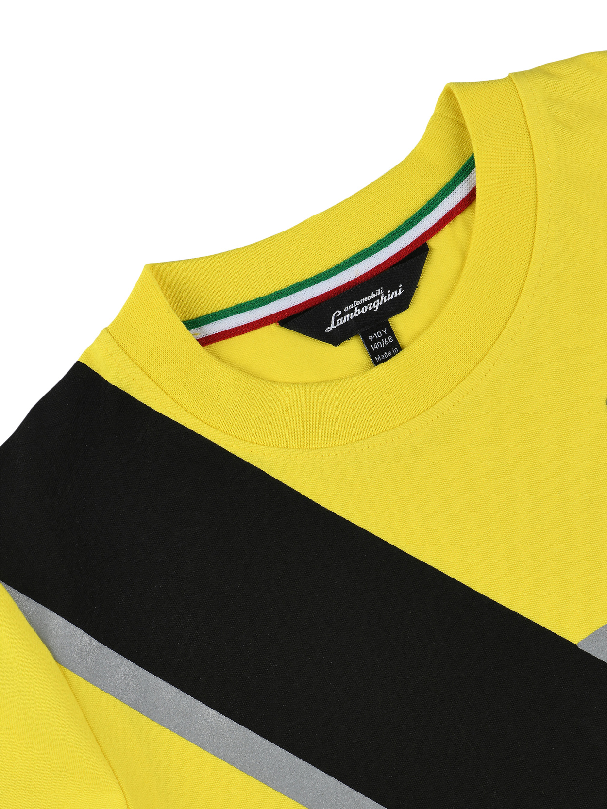 Contrast Y T-shirt|95% cotton, 5% elastane| - Lamborghini Store