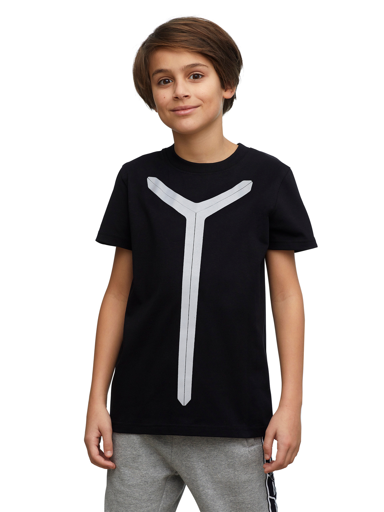Reflective Y T-shirt|95% cotton, 5% elastane| - Lamborghini Store Reflective Y T-shirt|95% cotton, 5% elastane| - Lamborghini Store