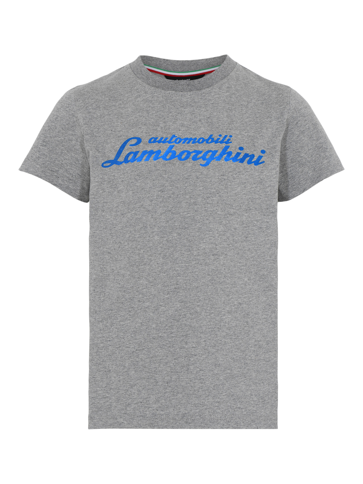 Metallic Logoscript T-shirt|95% cotton, 5% elastane| - Lamborghini Store
