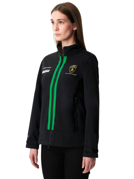 AUTOMOBILI LAMBORGHINI REPLICA SQUADRA CORSE SOFTSHELL JACKET FOR WOMEN