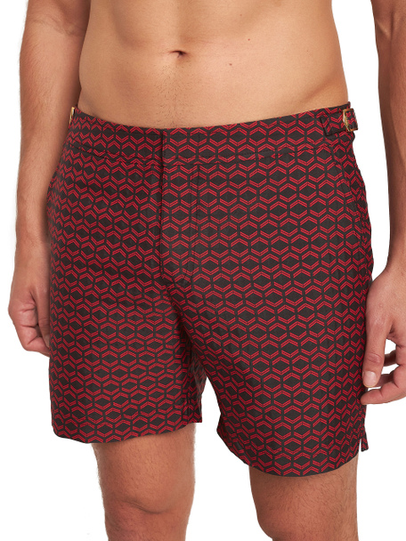 MID-LENGTH SWIM SHORTS ORLEBAR BROWN X AUTOMOBILI LAMBORGHINI