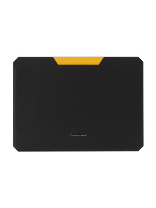 13″ leather laptop case - SMALL LEATHER GOODS | Lamborghini Store