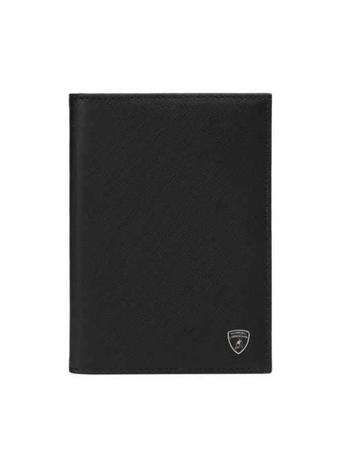 Leather passport cover - SMALL LEATHER GOODS | Lamborghini Store
