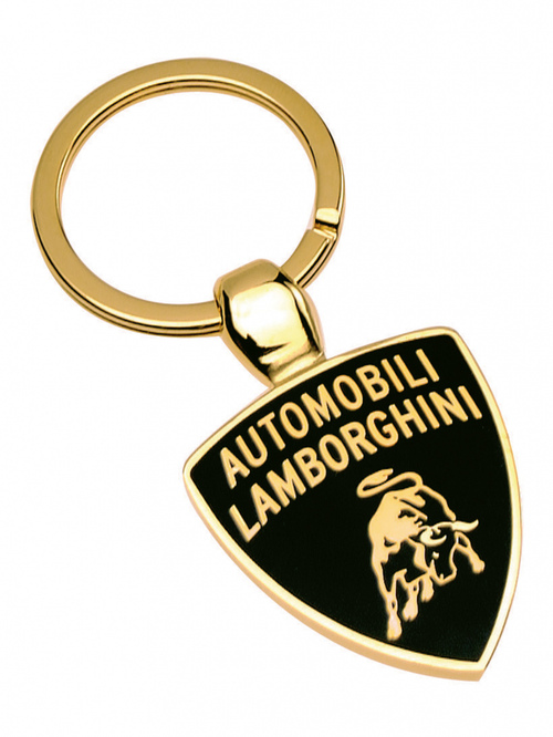Shield logo keyring - Most loved one | Lamborghini Store