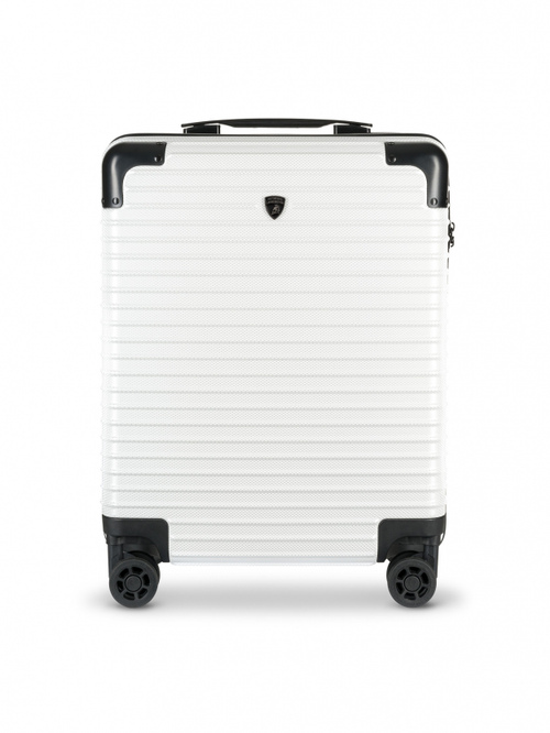 Compact Hard-Shell Wheeled Lamborghini Suitcase - Trolleys | Lamborghini Store