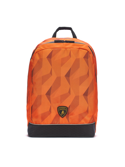 Automobili-Lamborghini Orange Sports Backpack - BACK TO SCHOOL | Lamborghini Store