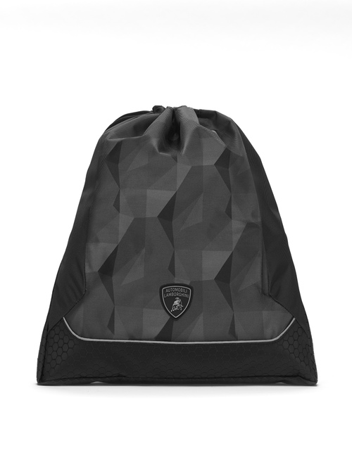 Automobili Lamborghini 黑色运动背袋 - 回到学校 | Lamborghini Store
