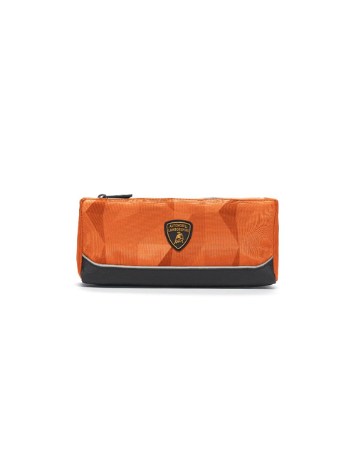 Orange Automobili-Lamborghini Triangular Pencil Case - BACK TO SCHOOL | Lamborghini Store