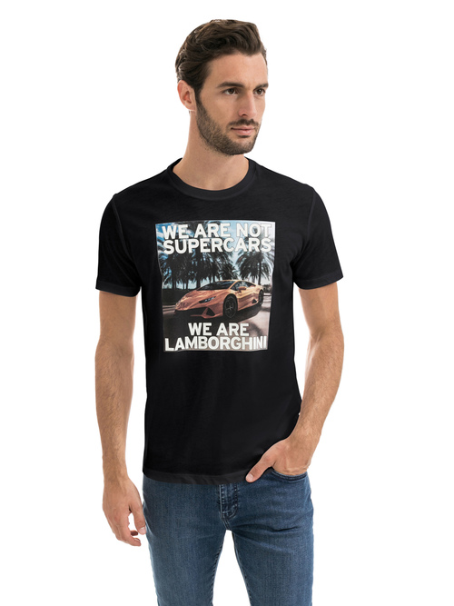 T-SHIRT AUTOMOBILI LAMBORGHINI HURACÁN EVO AVEC PALMIERS - Huracán | Lamborghini Store