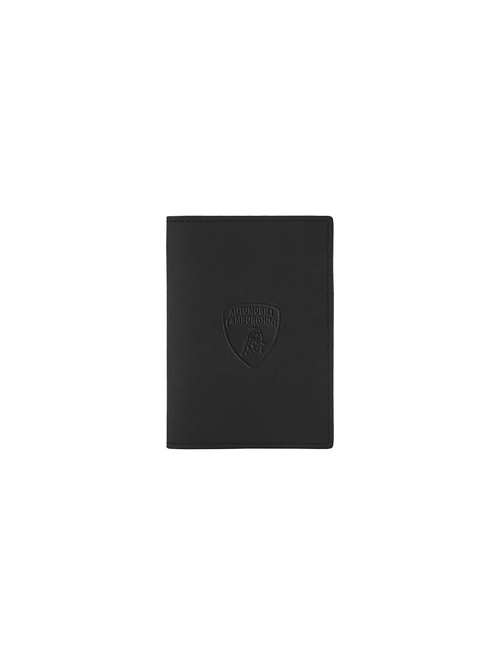 UPCYCLED LEATHER AUTOMOBILI LAMBORGHINI PASSPORT COVER - Upcycled leather project | Lamborghini Store