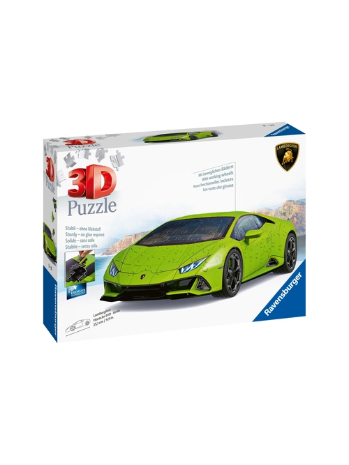 PUZZLE 3D DE RAVENSBURGER DE LA LAMBORGHINI HURACÁN EVO - Shop By Car | Lamborghini Store