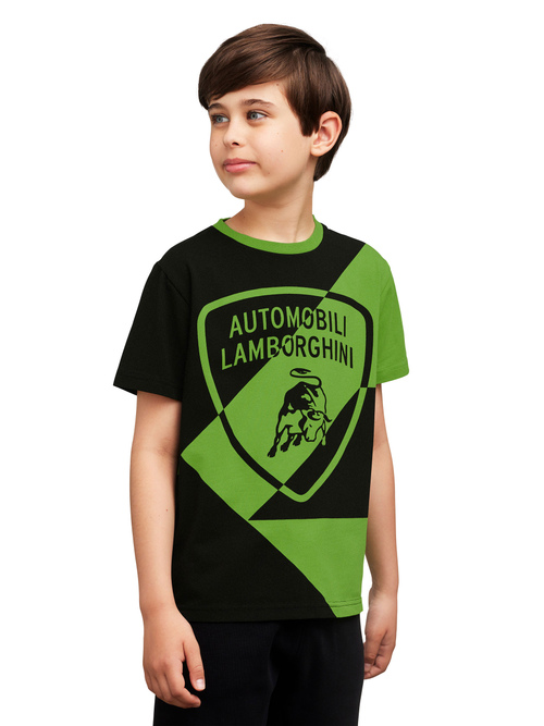 BOY’S TWO-COLOUR T-SHIRT - -50% | Lamborghini Store