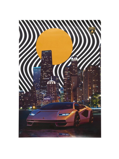 SPECIAL EDITION LAMBORGHINI COUNTACH POSTER BY YEGOR ZHULDYBIN - CALENDARS AND POSTERS | Lamborghini Store