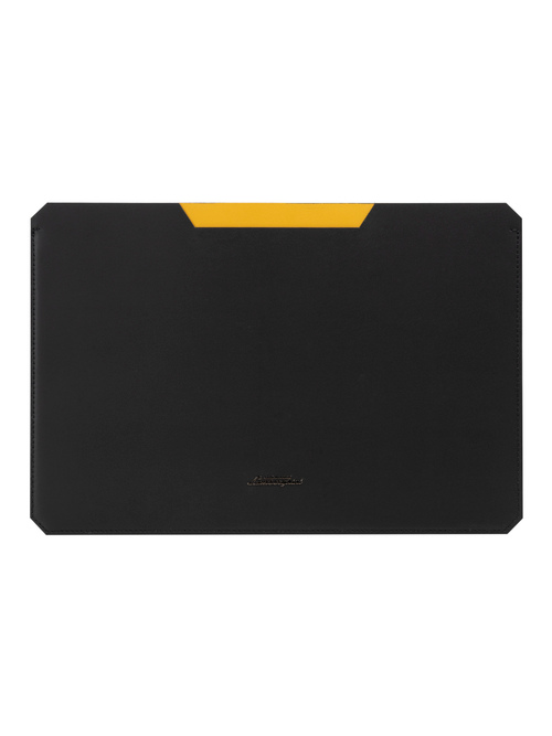 15″ leather laptop case - SMALL LEATHER GOODS | Lamborghini Store