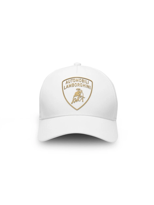 Unisex Gold Shield Logo cap - Accessories | Lamborghini Store
