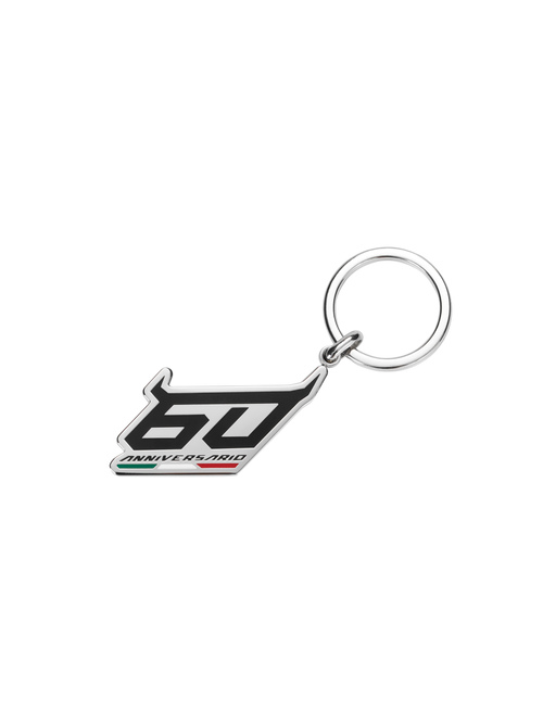 SCHLÜSSELANHÄNGER AUTOMOBILI LAMBORGHINI SPECIAL EDITION 60. JUBILÄUM - Schlüsselanhänger & Umhängebänder | Lamborghini Store