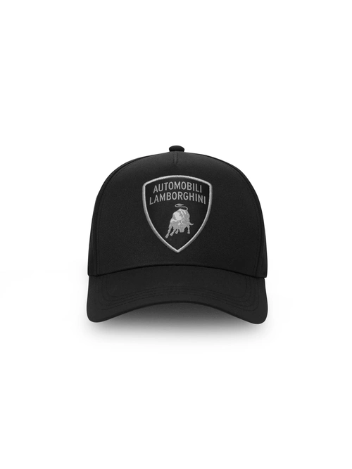 CAP WITH SILVER-TONE SHIELD LOGO - Headwear | Lamborghini Store