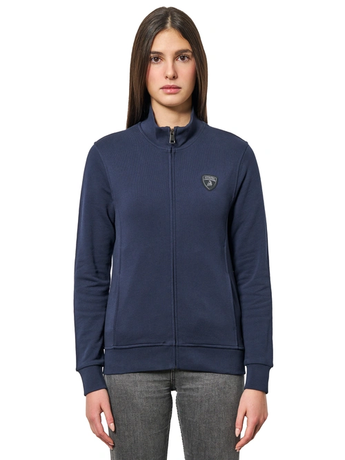 Damen-Sweatshirt mit durchgehendem Reißverschluss Automobili Lamborghini Iconic - Damen | Lamborghini Store